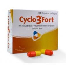 CYCLO 3 FORT CAP (150+150+100)MG X30