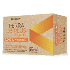 TERRA D3 PLUS 2000IU SOFTGEL CAP X60