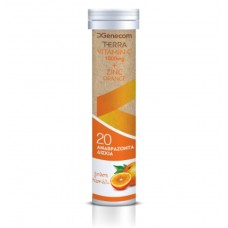 TERRA VIT C +ZINC ORANGE 1000MG TAB EFF X20