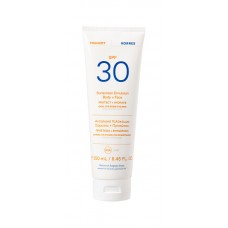 KORRES SUN YOGHURT SPF30 EMULSION 250ML BODY & FACE