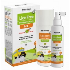 FREZY LICE FREE SET (LOTION+SHAMPOO)(αγωγή εξάλειψης)